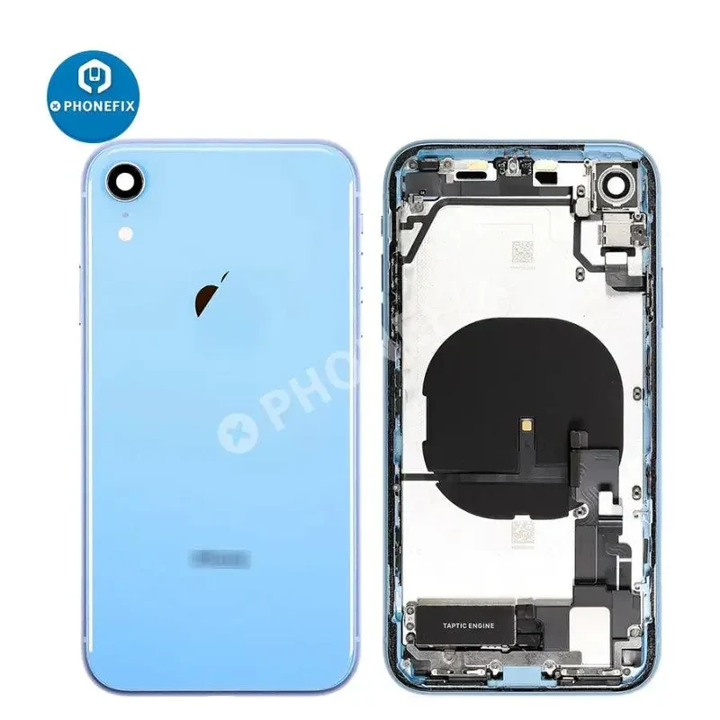 Remplacement complet de la coque arrière en verre pour iPhone XR