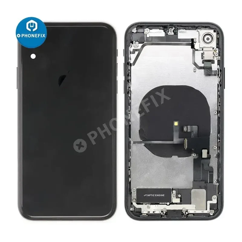 Remplacement complet de la coque arrière en verre pour iPhone XR