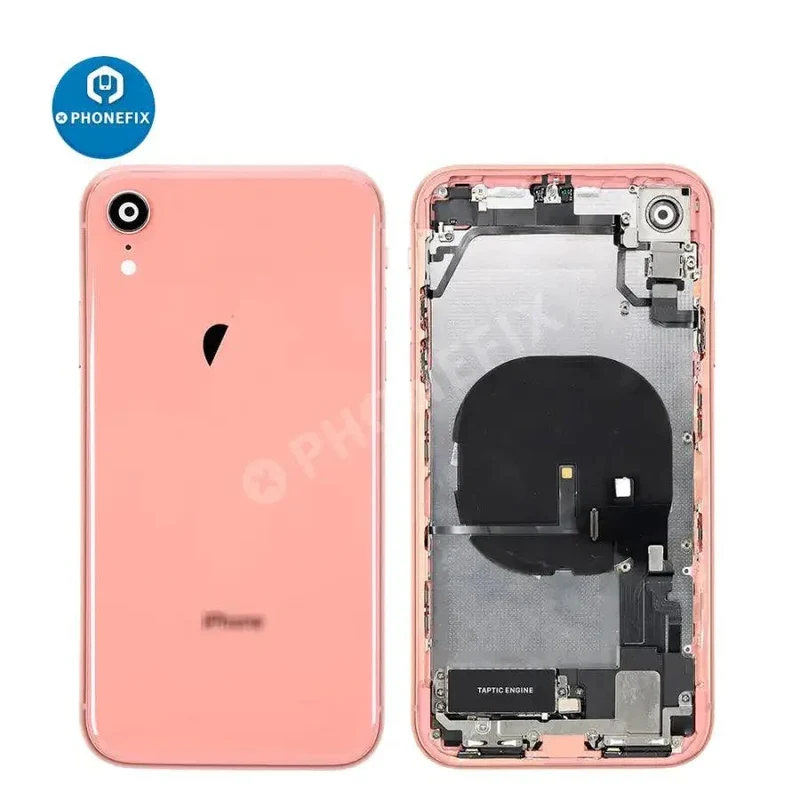 Remplacement complet de la coque arrière en verre pour iPhone XR