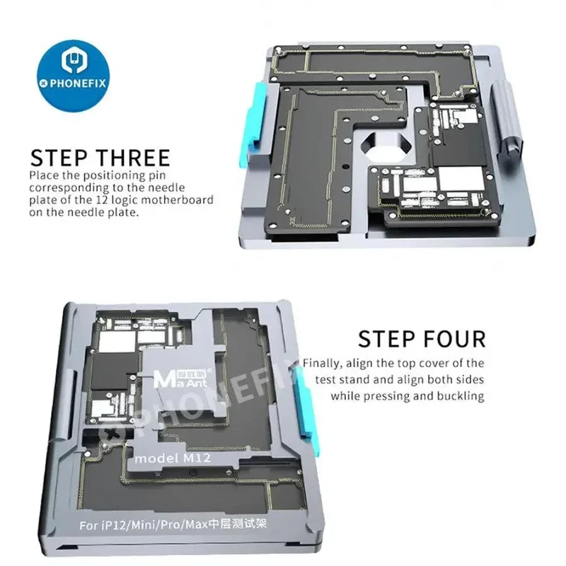 Plateforme de test multicouches pour carte mère MaAnt pour iPhone X-12 ProMax