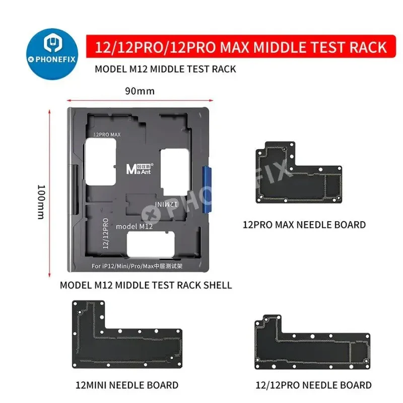 Plateforme de test multicouches pour carte mère MaAnt pour iPhone X-12 ProMax