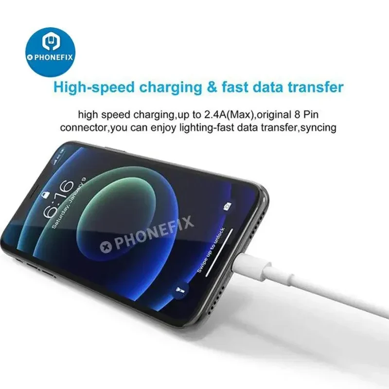 Câble Lightning vers USB certifié MFi (1 m) pour iPhone et iPad