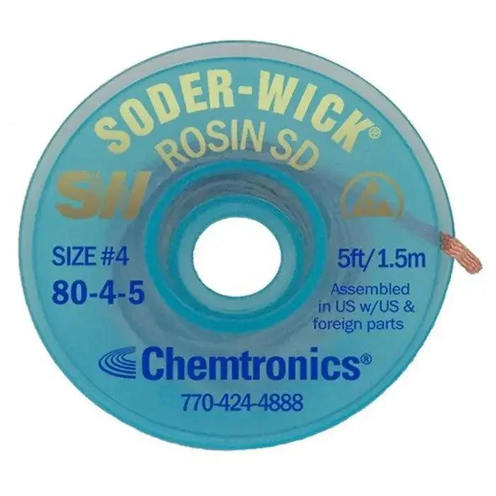 Fil d'aspiration SODER WICK SW 18025/35/45/55 Fil d'aspiration d'origine