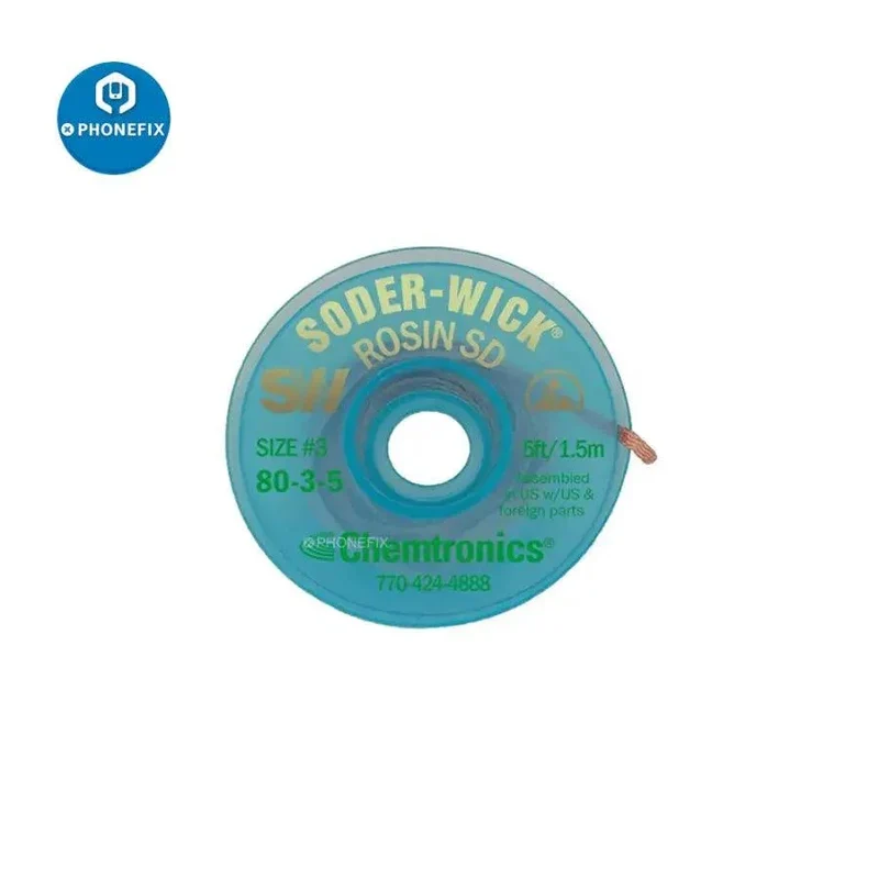 Fil d'aspiration SODER WICK SW 18025/35/45/55 Fil d'aspiration d'origine