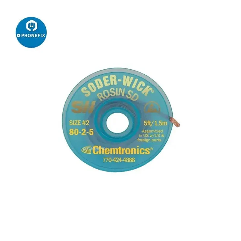 Fil d'aspiration SODER WICK SW 18025/35/45/55 Fil d'aspiration d'origine