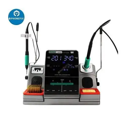 Station de soudage SUGON T3602 avec pointes de fer JBC T115 T210
