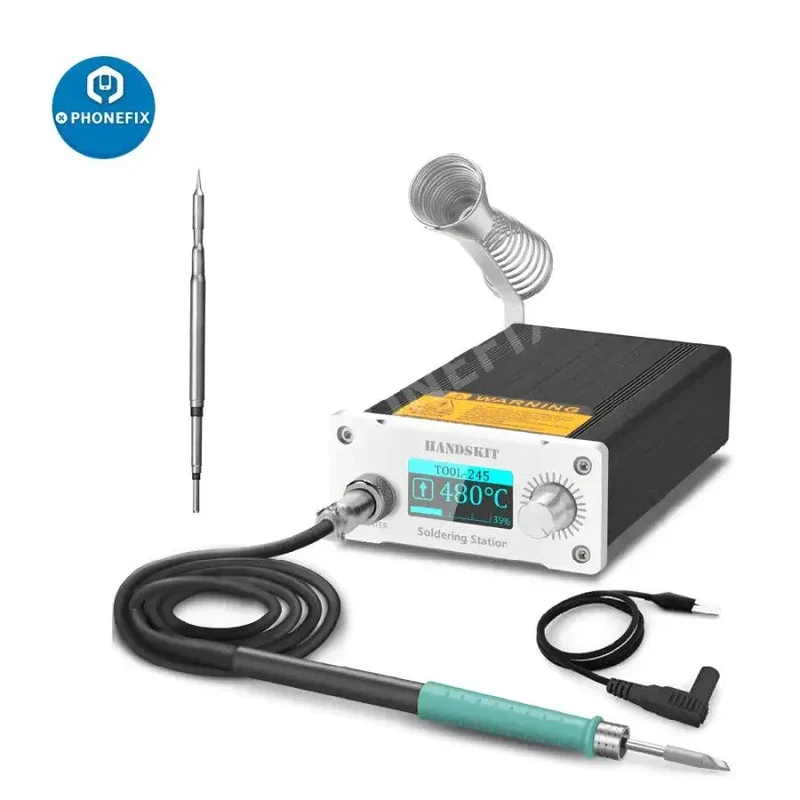 Station de soudage à chauffage rapide Handkit avec pointes de fer JBC T245