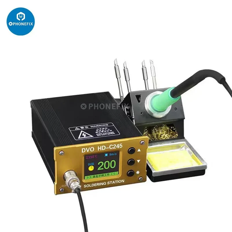 Station de soudage à chauffage rapide Handkit avec pointes de fer JBC T245
