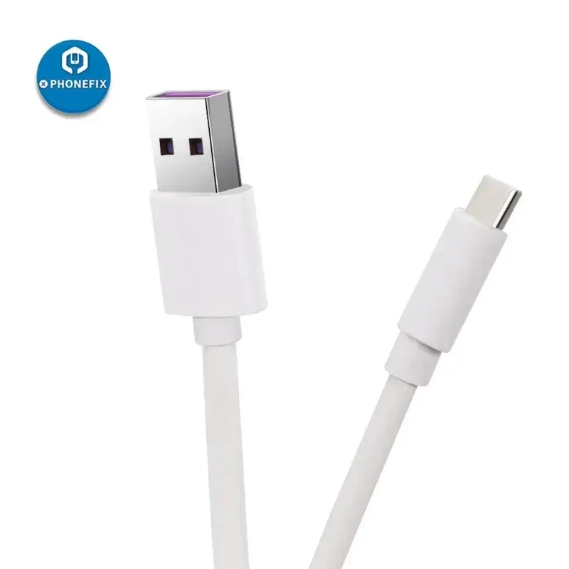 Câble USB Type-C 5A pour charge rapide (Huawei, P30 Pro, Xiaomi)
