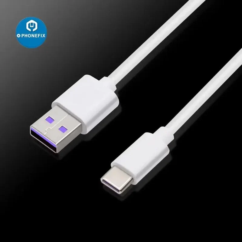 Câble USB Type-C 5A pour charge rapide (Huawei, P30 Pro, Xiaomi)