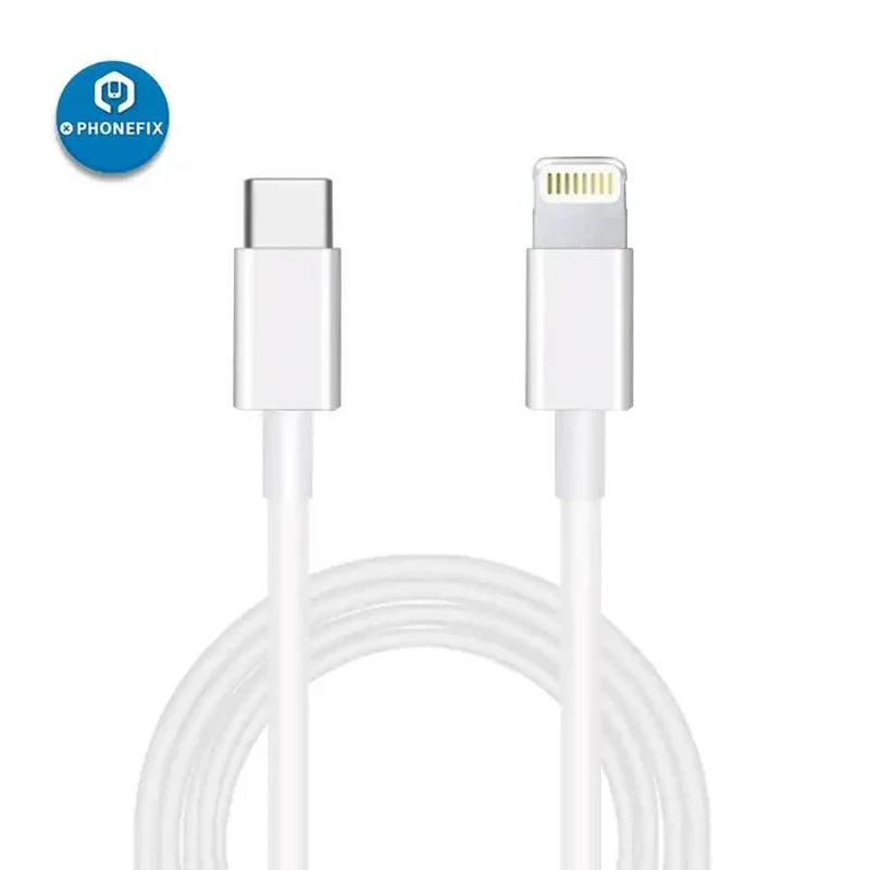 Câble de chargement USB C vers Lightning pour iPhone/iPad/MacBook