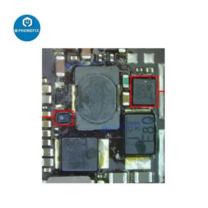 Booster de diode en verre pour circuit intégré de contrôle de la lumière pour iPad A2018 1893