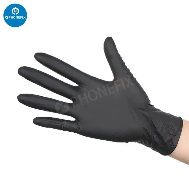 Gants jetables en latex et caoutchouc Gants de nettoyage antistatiques en PVC