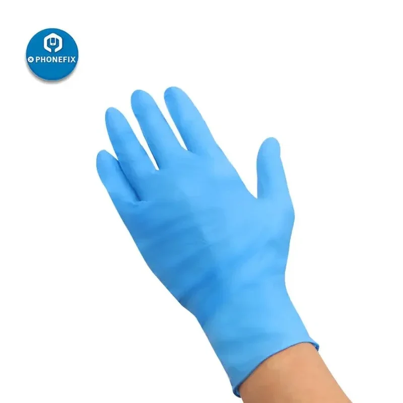 Gants jetables en latex et caoutchouc Gants de nettoyage antistatiques en PVC