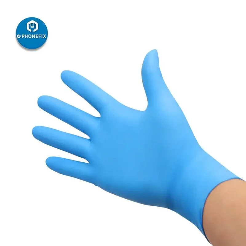 Gants jetables en latex et caoutchouc Gants de nettoyage antistatiques en PVC