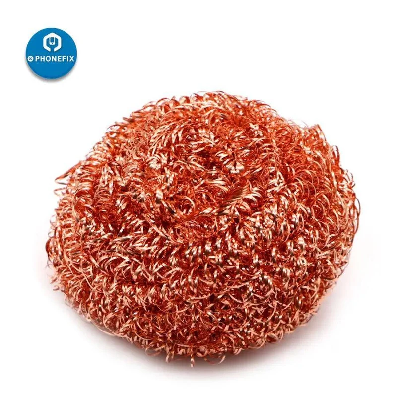 Fil d'acier doux pour fer à souder, boule de nettoyage pour pointe de fer à souder
