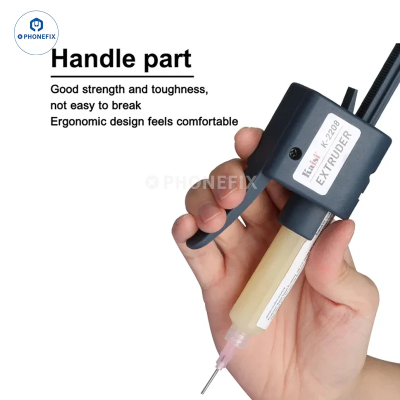 Pistolet à colle manuel Kaisi K-2208 pour extrudeuse de pâte à souder