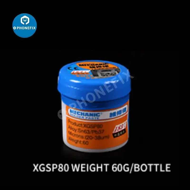 Pâte à souder haute température XGSP183O, flux, crème à l'étain, 4 °C