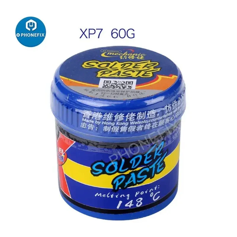 Pâte de flux de soudure pour BGA, 148 °C, étain à souder, crème de soudage pour BGA