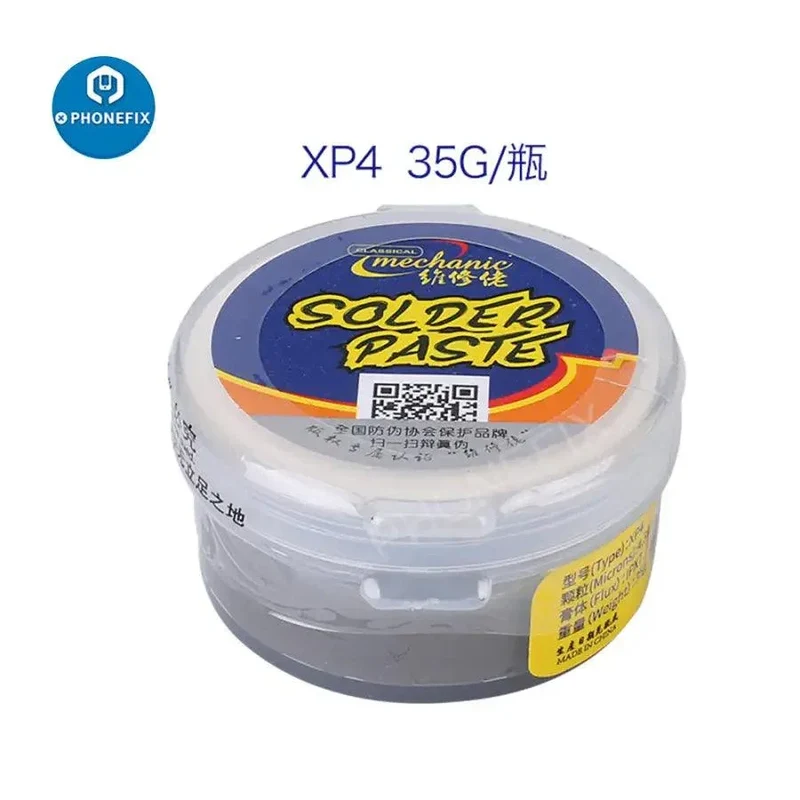 Pâte de flux de soudure pour BGA, 148 °C, étain à souder, crème de soudage pour BGA