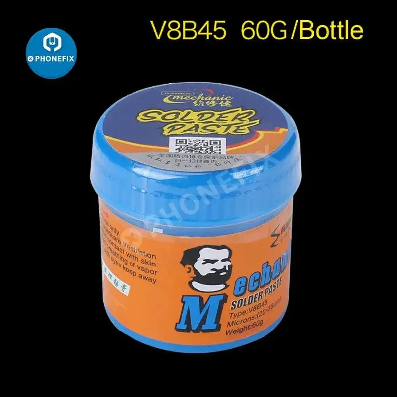 Pâte à souder BGA basse température 138 °C pour soudure mécanique