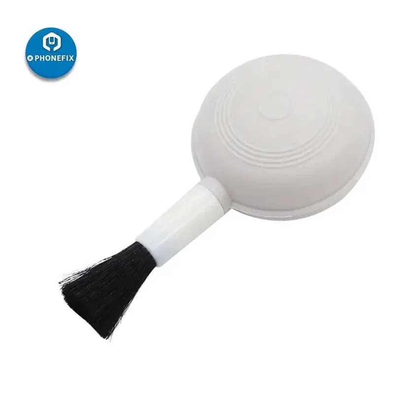 Brosse soufflante 2 en 1 pour nettoyer la poussière et les poussières des claviers et des appareils photo