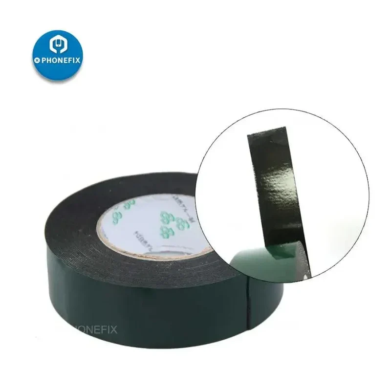 Ruban adhésif double face noir en mousse pour réparation d'écran LCD