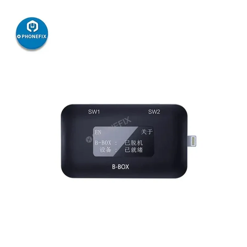 Outil JC B-BOX C3 DFU noir, une touche pour le mode violet pour iOS A7-A11