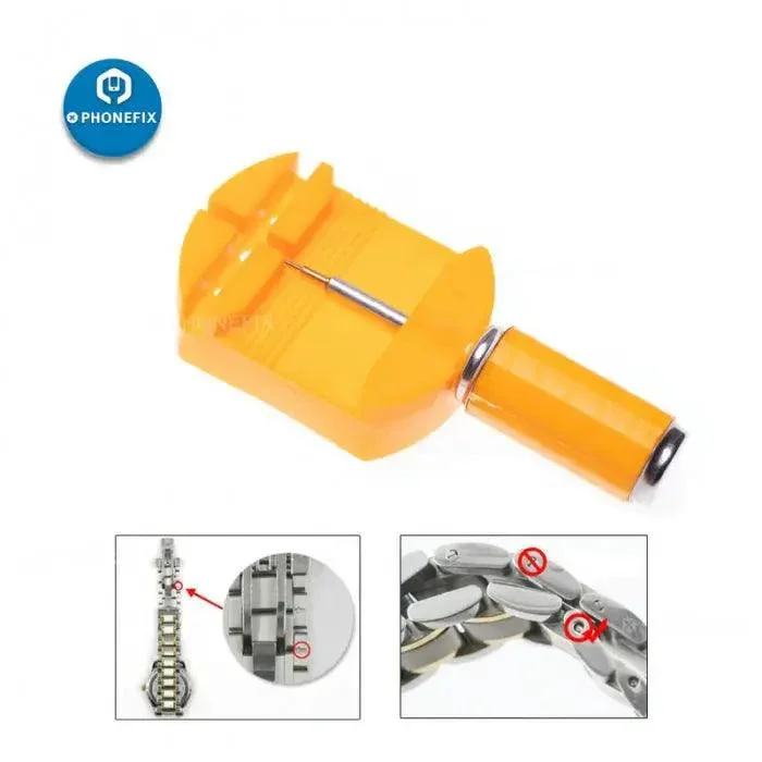 Outil de réparation pour retirer les maillons de montre, outil de réglage pour ouvrir les bracelets de montre