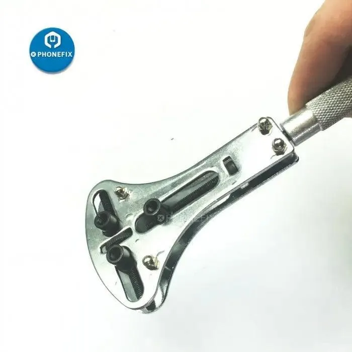 Clé de réparation de montre 55 mm, ouvre-boîtier arrière de montre avec 18 vis