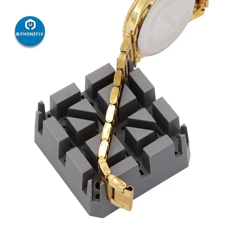 Outil de réparation de maillons de bracelet de montre, support de bracelet de montre