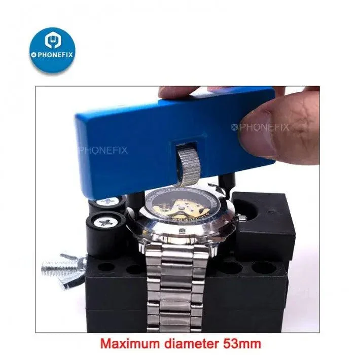 Clé à vis réglable pour ouvre-boîtier de montre