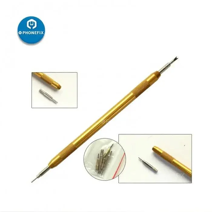 Kit d'outils de réparation de montres 146 pièces, outils de levier pour couvercle, barre à ressort pour débutants