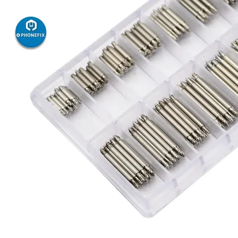 Ensemble d'outils pour barrettes à ressort et goupilles de liaison de bracelet de montre 8-25 mm