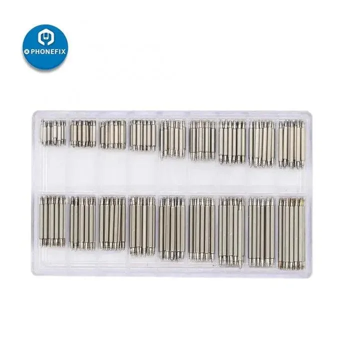 Ensemble d'outils pour barrettes à ressort et goupilles de liaison de bracelet de montre 8-25 mm