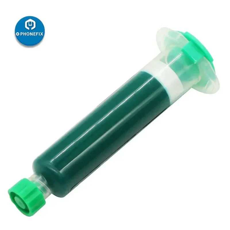 Pâte à souder pour PCB, masque de soudure UV vert 10 cc, flux