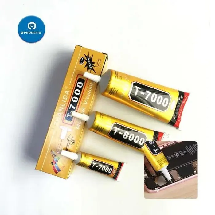 Colle liquide transparente pour écran de téléphone B7000 E8000 T8000