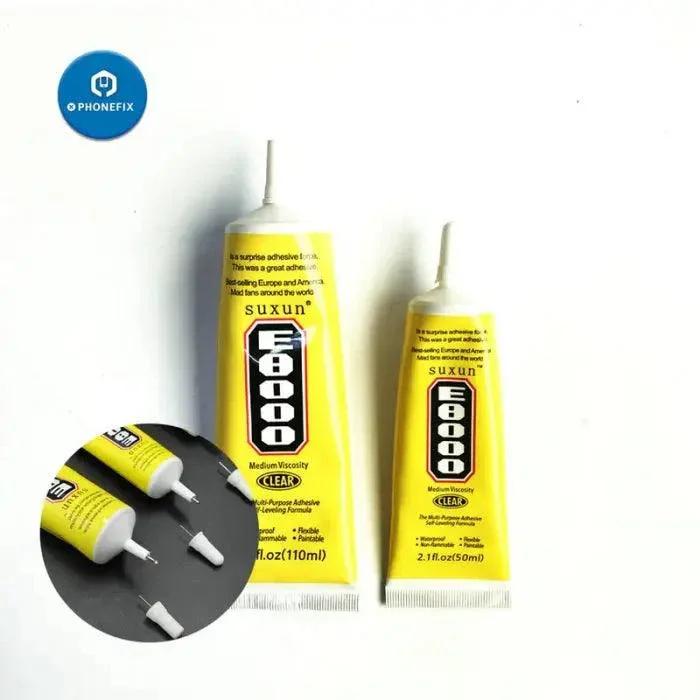 Colle liquide transparente pour écran de téléphone B7000 E8000 T8000