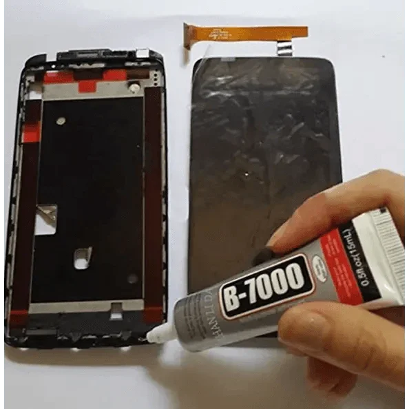 Colle liquide transparente pour écran de téléphone B7000 E8000 T8000