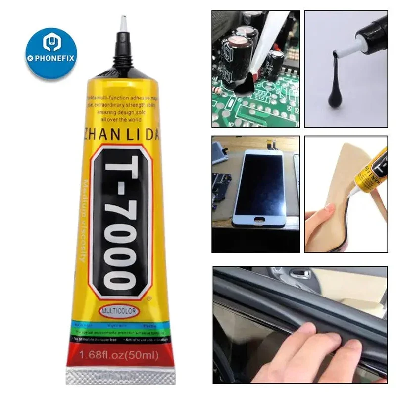 Colle liquide transparente pour écran de téléphone B7000 E8000 T8000