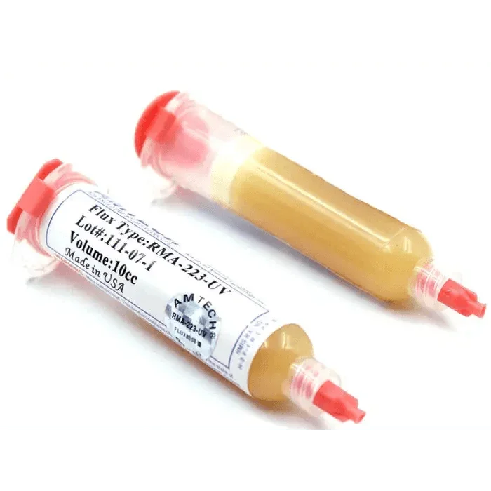 Flux de pâte à souder Amtech 10 cc RMA-223-UV pour réparation de circuits imprimés BGA