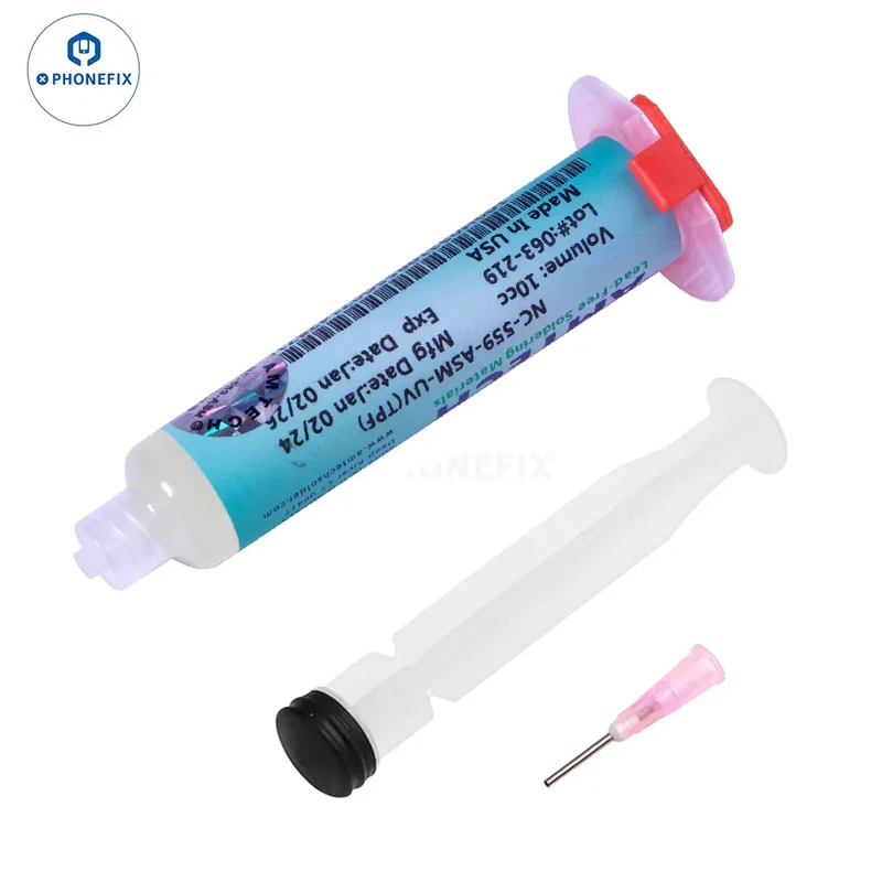 Pâte de flux de soudure sans plomb AMTECH NC-559-ASM pour réparation de soudure BGA