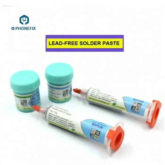 Flux de pâte à souder BGA sans plomb hautes et basses températures 138℃ 183℃ 217℃