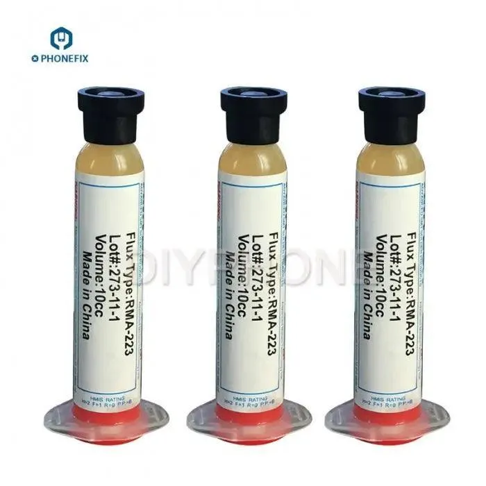 Pâte à souder BGA en seringue OEM RMA-223 NC-559-ASM Flux