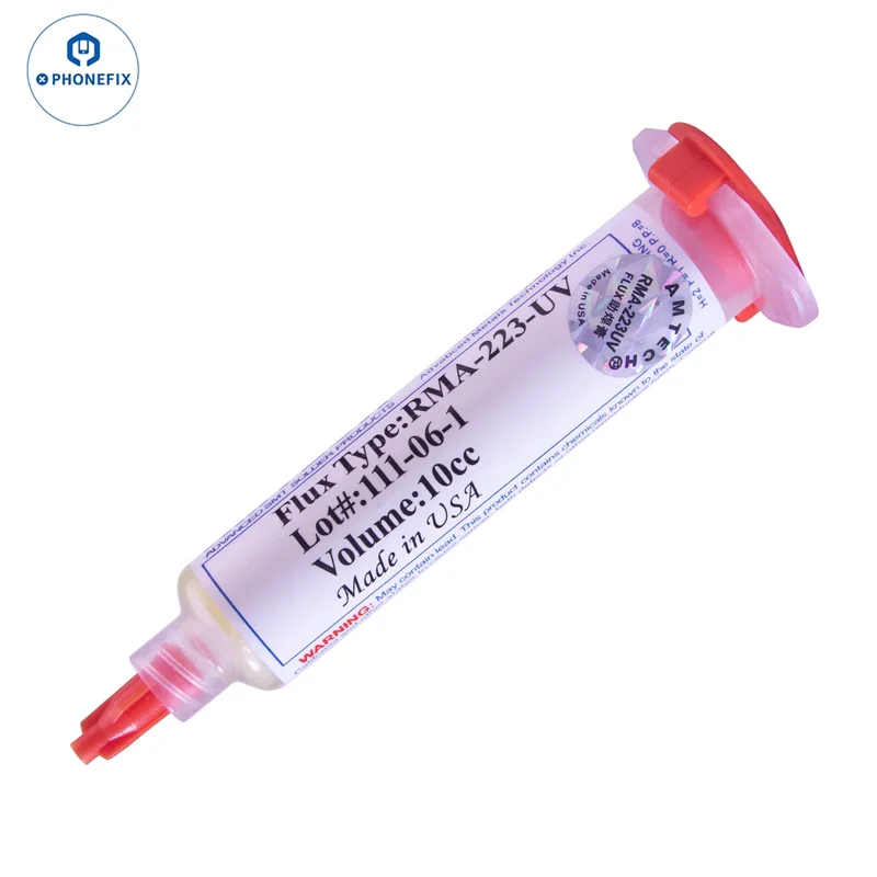 Pâte à souder BGA en seringue OEM RMA-223 NC-559-ASM Flux