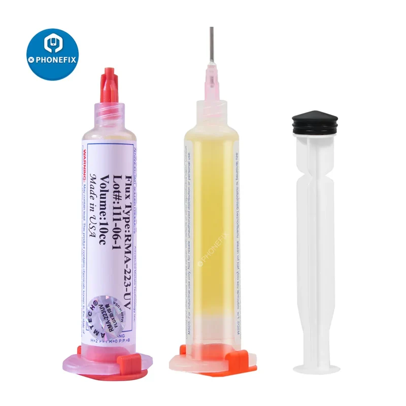 Pâte à souder BGA en seringue OEM RMA-223 NC-559-ASM Flux