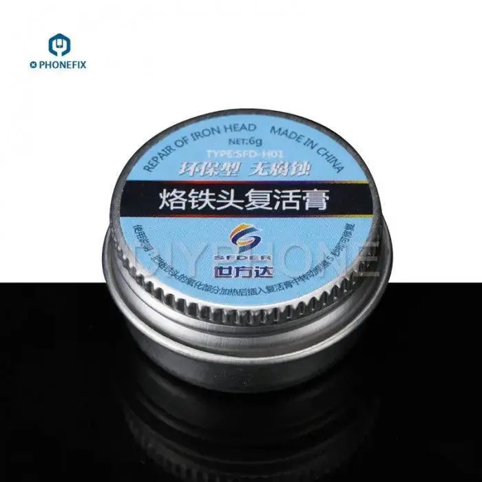 Crème de récupération pour pannes de soudure oxydées, nettoyant ravivant