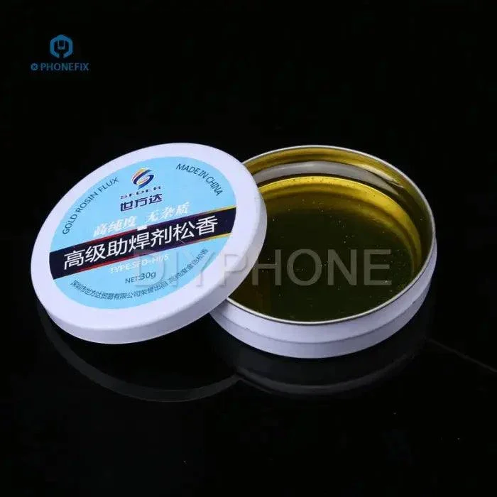 Flux de colophane de qualité supérieure 30 g, pâte à souder sans impuretés pour le soudage de circuits imprimés