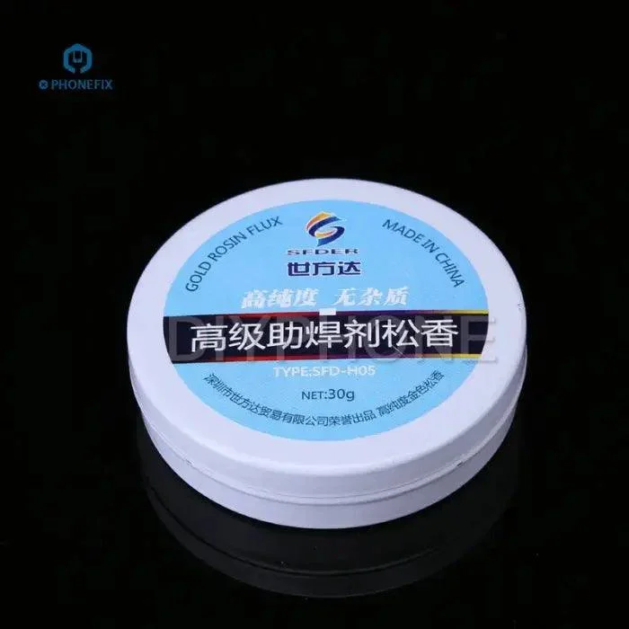 Flux de colophane de qualité supérieure 30 g, pâte à souder sans impuretés pour le soudage de circuits imprimés