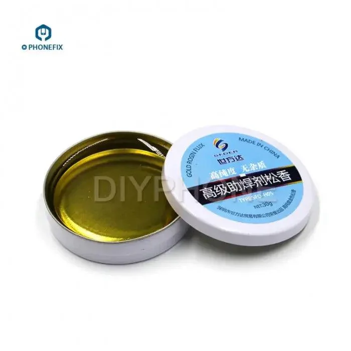 Flux de colophane de qualité supérieure 30 g, pâte à souder sans impuretés pour le soudage de circuits imprimés